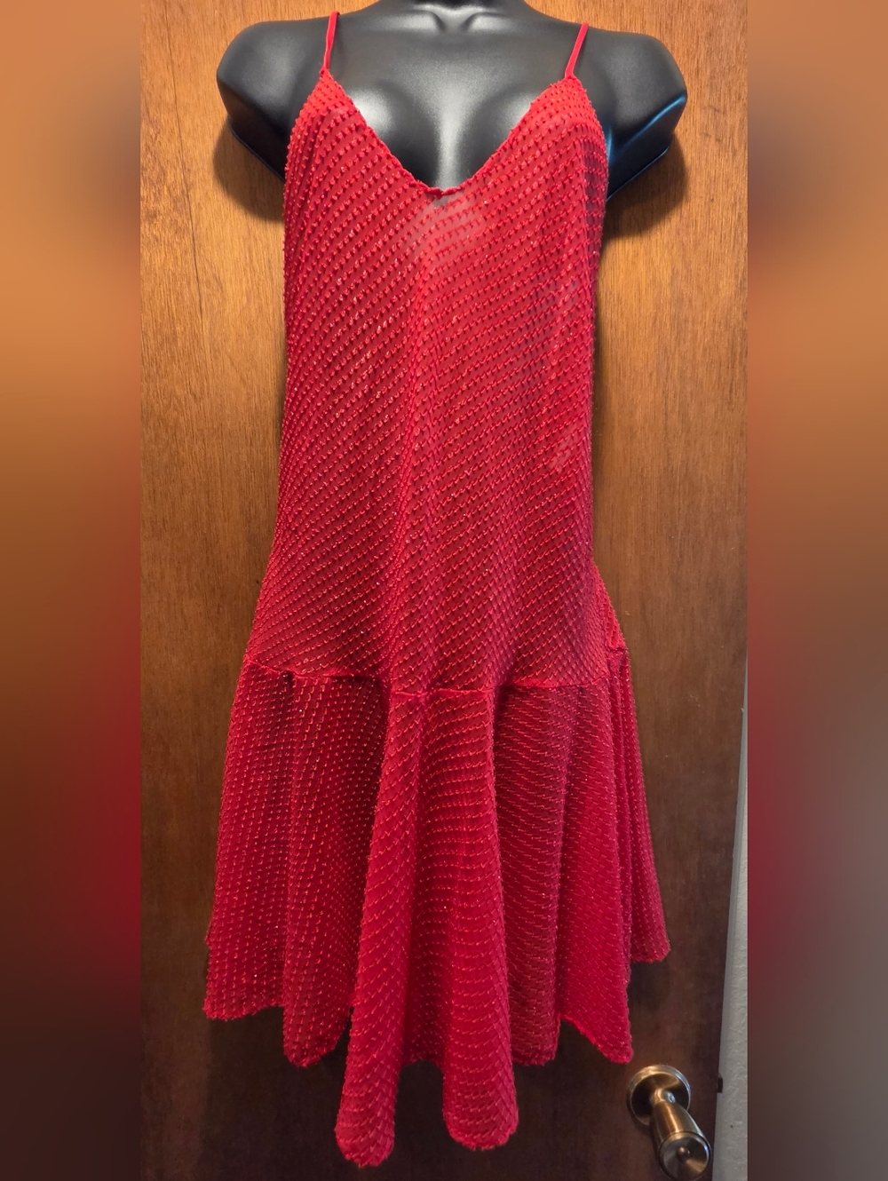 Lindsey Roscoe Vintage Sheer Chemise Lingerie  SzM - Picture 2 of 10